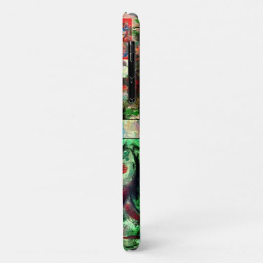 Koi Carp Fish Painting iPhone Case (Achterkant/links)