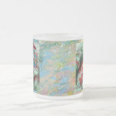 Koi Carp Fish Painting Matglas Koffiemok (Center)