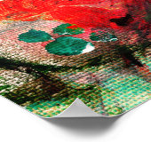 Koi Carp Fish Painting Poster (Hoek)