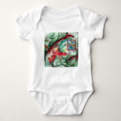Koi Carp Fish Painting Romper (Voorkant)