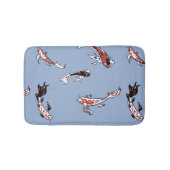 Koi Carp Fish Pattern Badmat (Voorkant)