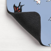 Koi Carp Fish Pattern Muismat (Hoek)