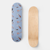 Koi Carp Fish Pattern Persoonlijk Skateboard (Voorkant)