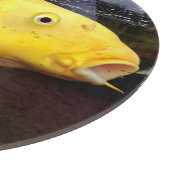 Koi Carp Glass Choping Board Snijplank (Hoek)
