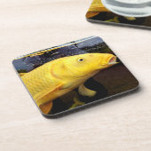 Koi Carp Hard Plastic Onderzetter (Linkerzijde)