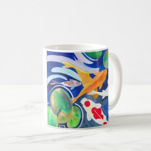 Koi Carp Koffiemok (Voorkant rechts)
