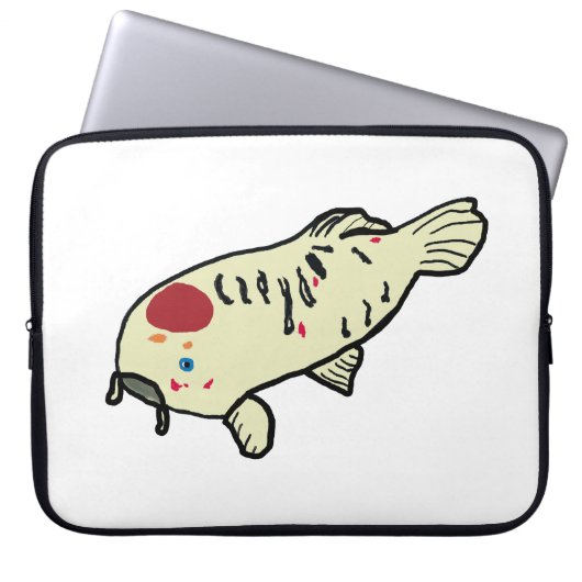 Koi Carp Laptop Sleeve (Voorkant)