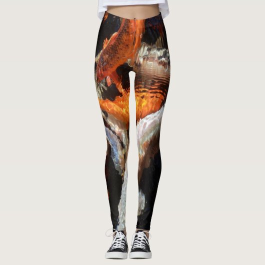 Koi Carp Leggings (Voorkant)