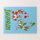 Koi Carp Legpuzzel (Horizontaal)