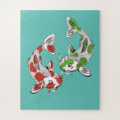 Koi Carp Legpuzzel (Verticaal)