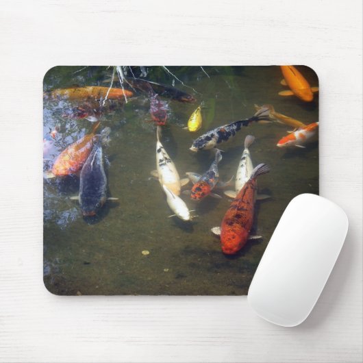Koi Carp Mousepad Muismat (Met muis)
