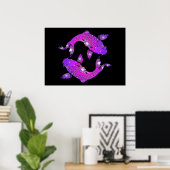 Koi-carp Poster (Thuiskantoor)