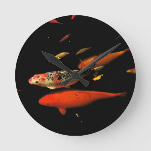 Koi Carp Ronde Klok