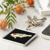 Koi Carp Sleutelhanger (Zijkant)