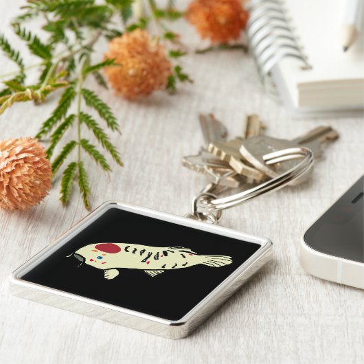 Koi Carp Sleutelhanger (Zijkant)