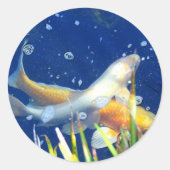 koi carp sticker (Voorkant)