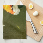 Koi Carp Tea Towel Theedoek (Quarter Fold)