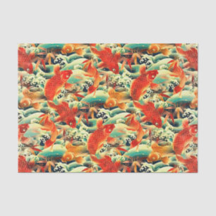 Koi carp Tissue Paper Tissuepapier