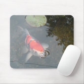Koi Carp up Close Uitzicht Mousepad Muismat (Met muis)