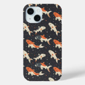 Koi Carps-patroon Case-Mate iPhone Case (Achterkant)