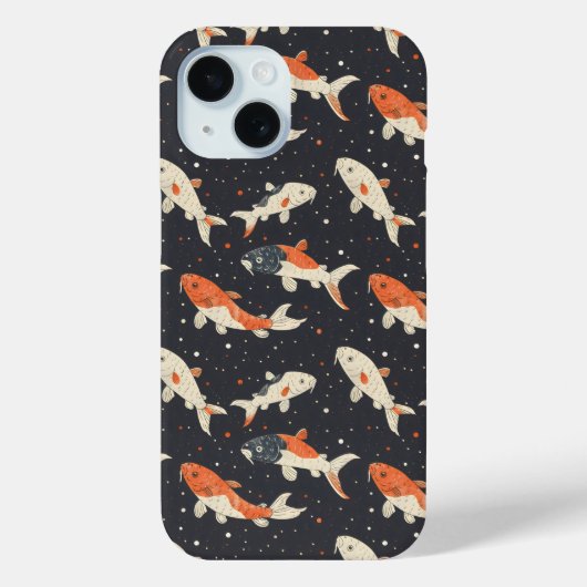 Koi Carps-patroon Case-Mate iPhone Case (Achterkant)