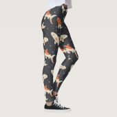 Koi Carps-patroon Leggings (Rechts)