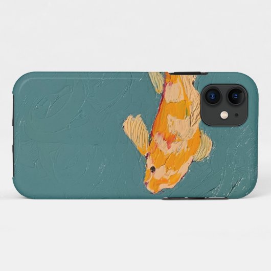 koi Case-Mate iPhone case (Achterkant (horizontaal))