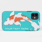 Koi Case-Mate iPhone Case (Achterkant (horizontaal))