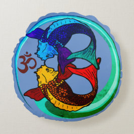 Koi Compassion Rond Kussen