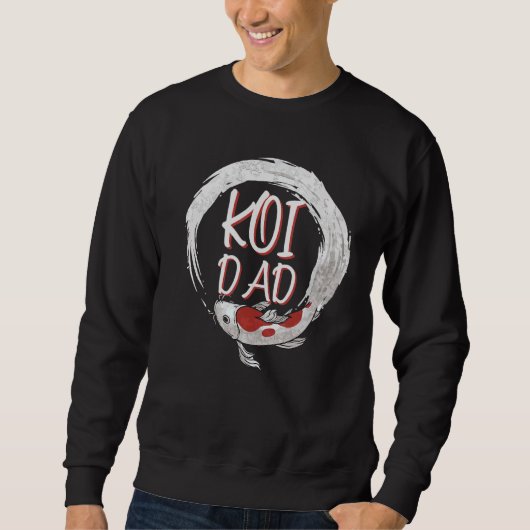 Koi Dad Japanse Koi Fish 1 Trui (Voorkant)