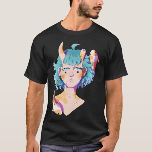 Koi demon t-shirt (Voorkant)