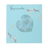 Koi dingen om te onthouden notitieblok (Voorkant)