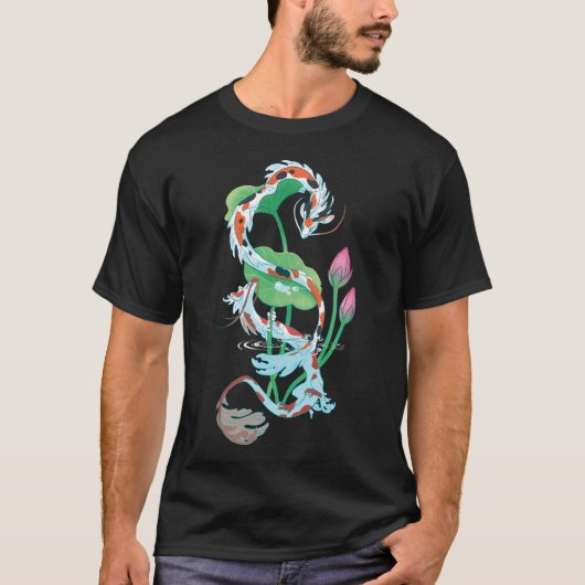 Koi Draak Gezel T-shirt (Voorkant)