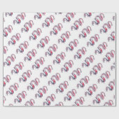 Koi Dragon Cadeaupapier (Vlak)