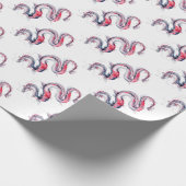 Koi Dragon Cadeaupapier (Hoek)