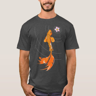 Koi en Cherry Blossom T-shirt