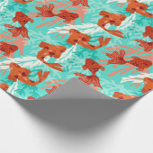 Koi- en Goldfish rappelpapier Cadeaupapier (Hoek)