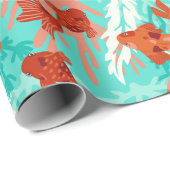 Koi- en Goldfish rappelpapier Cadeaupapier (Rol Hoek)