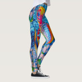 Koi en Lilies in water Leggings (Rechts)
