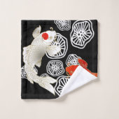 Koi- en lotusbadhanddoekset bad handdoek (Wasdoekje)