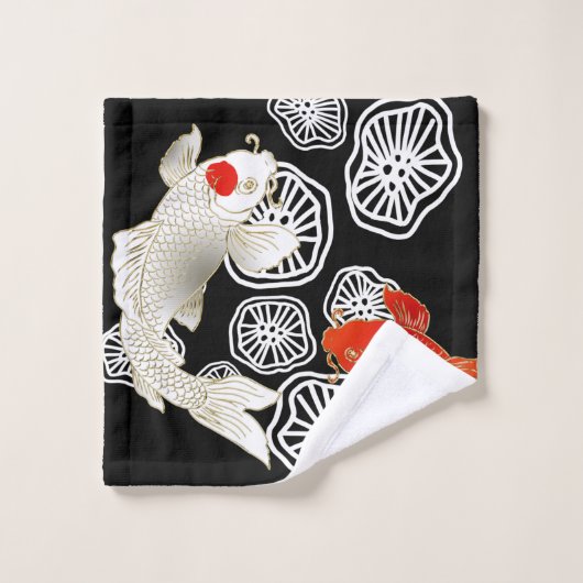 Koi- en lotusbadhanddoekset bad handdoek (Wasdoekje)