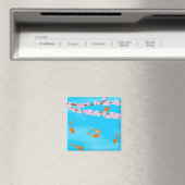 Koi en Sakura Magnet (Insitu (Vaatwasser))