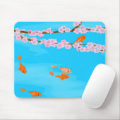 Koi en Sakura Mousepad Muismat (Met muis)