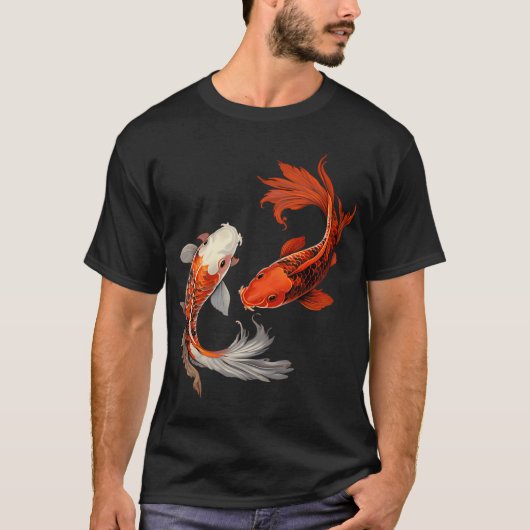 Koi-evenwicht T-shirt (Voorkant)