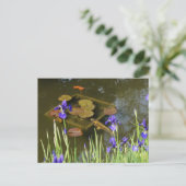 Koi Fish #4 Briefkaart (Staand voorkant)