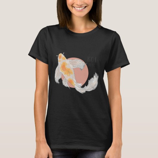 Koi Fish Art T-shirt (Voorkant)