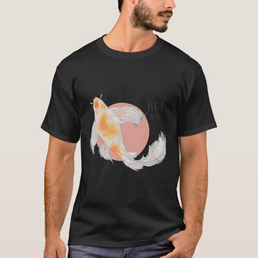 Koi Fish Art T-shirt (Voorkant)