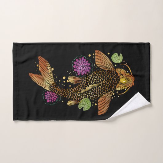 Koi Fish Bad Handdoek (Handdoek)