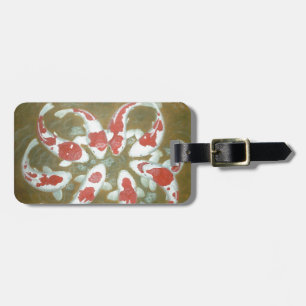 KOI FISH BAGAGELABEL