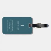 Koi Fish Bagagelabels (Achterkant horizontaal)